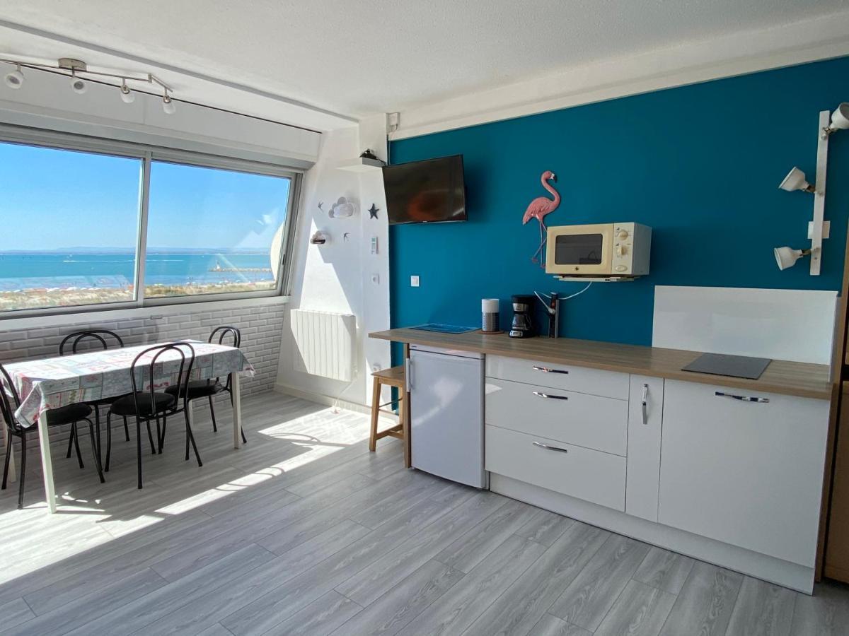 Studio Front De Mer Avec Vue Mer Panoramique ! Le Grau-du-Roi Exterior foto